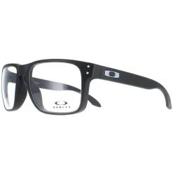 Oakley Square|Oakley^Glasses Frames OX8156 Holbrook 8156-01 Satin Black Men