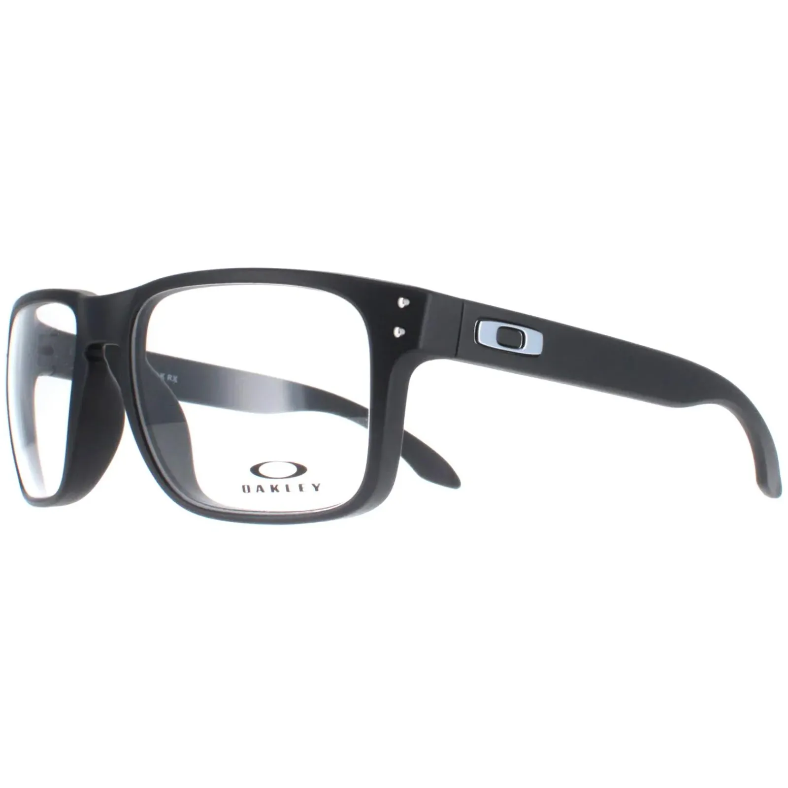 Oakley Square|Oakley^Glasses Frames OX8156 Holbrook 8156-01 Satin Black Men