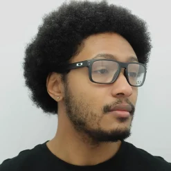 Oakley Square|Oakley^Glasses Frames OX8156 Holbrook 8156-01 Satin Black Men