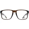 Oakley Square|Oakley^Glasses Frames OX8156 Holbrook 8156-11 Satin Brown Smoke Men