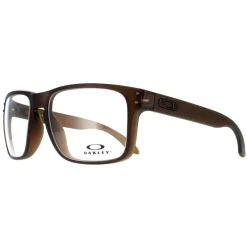Oakley Square|Oakley^Glasses Frames OX8156 Holbrook 8156-11 Satin Brown Smoke Men