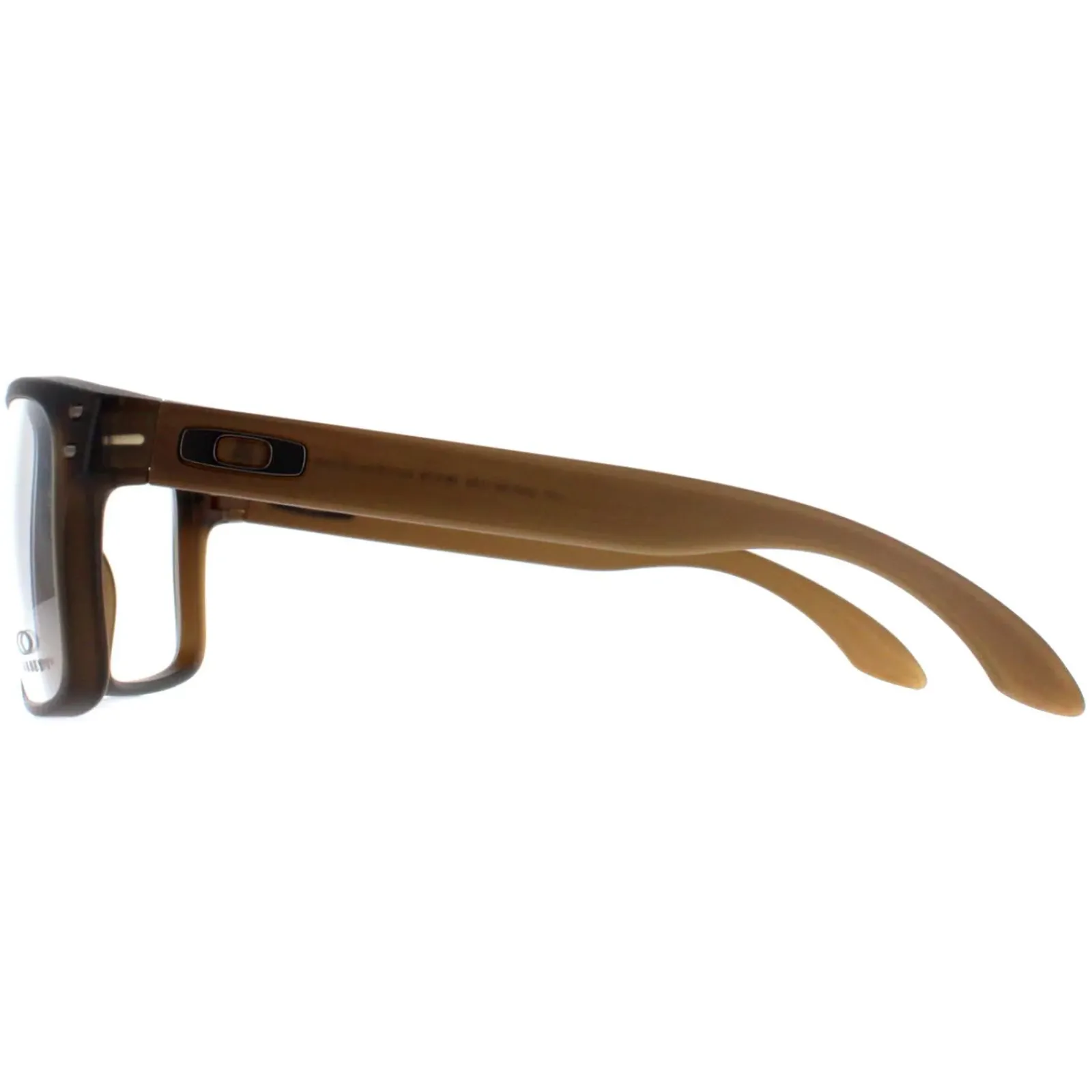 Oakley Square|Oakley^Glasses Frames OX8156 Holbrook 8156-11 Satin Brown Smoke Men