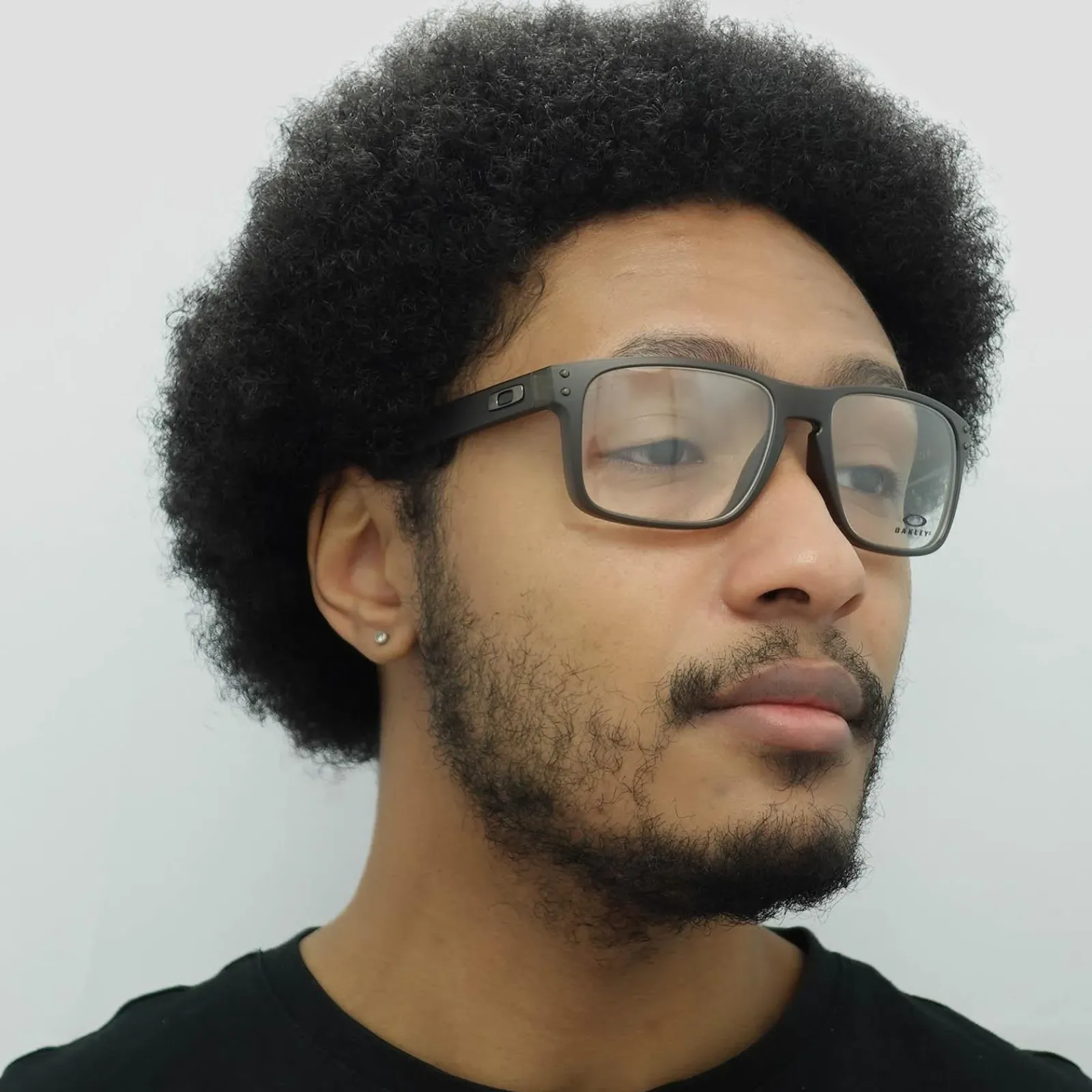 Oakley Square|Oakley^Glasses Frames OX8156 Holbrook 8156-11 Satin Brown Smoke Men