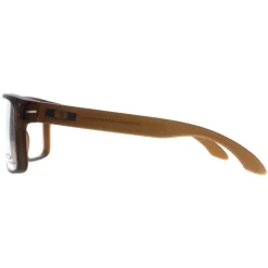 Oakley Square|Oakley^Glasses Frames OX8156 Holbrook 8156-11 Satin Brown Smoke Men