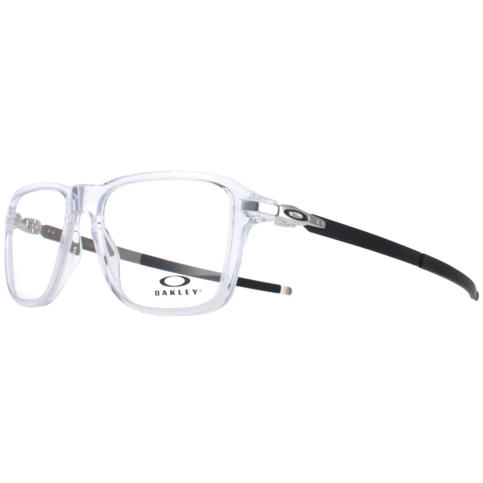 Oakley Square|Oakley^Glasses Frames OX8166 Wheel House 8166-02 Polished Clear Men
