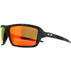 Oakley Oakley|Wrap^Sunglasses Cables OO9129-04 Black Camo Prizm Ruby