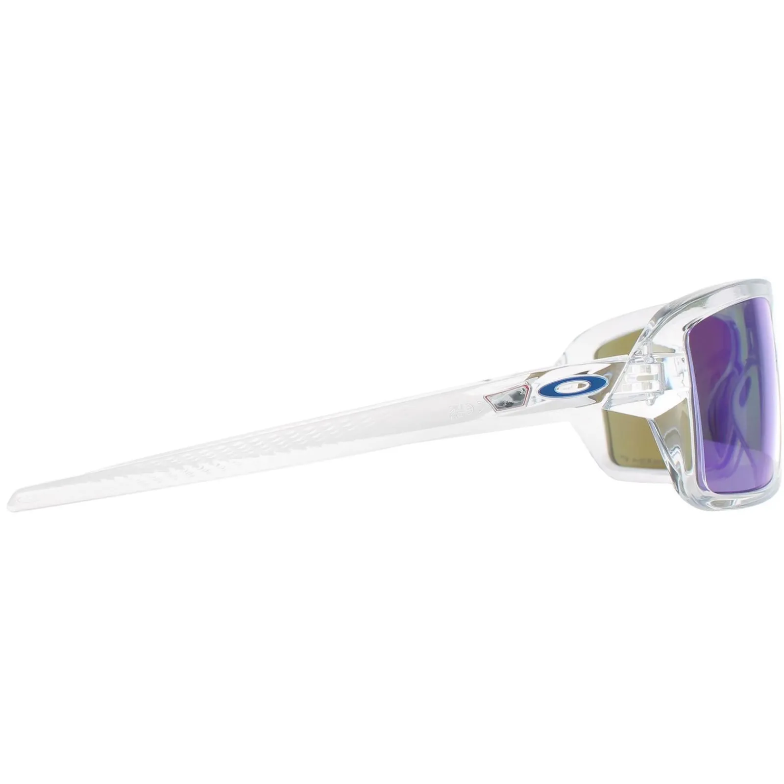 Oakley Oakley|Polarised^Sunglasses Cables OO9129-05 Polished Clear Prizm Sapphire Polar