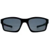 Oakley Polarised^Sunglasses Chainlink OO9247-15 Covert Matt Black Grey Polarized