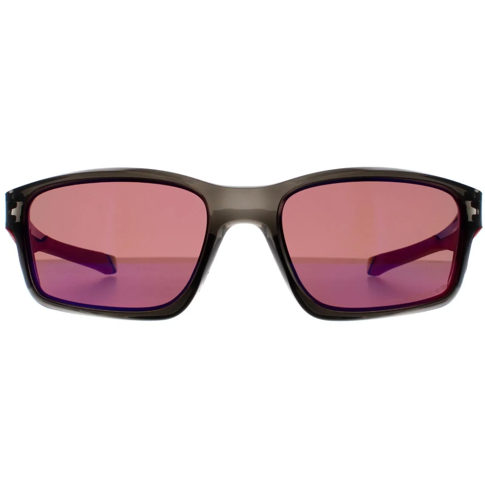 Oakley Polarised^Sunglasses Chainlink OO9247-10 Grey Smoke 00 Red Iridium Polari
