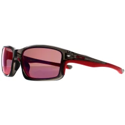 Oakley Polarised^Sunglasses Chainlink OO9247-10 Grey Smoke 00 Red Iridium Polari