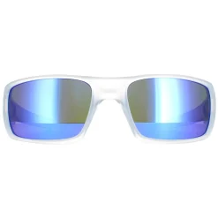 Oakley Polarised^Sunglasses Crankshaft 9239-09 Matt Clear Violet Iridium Polariz