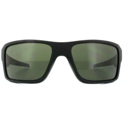 Oakley Oakley|Wrap^Sunglasses Double Edge OO9380-01 Matt Black Dark Grey