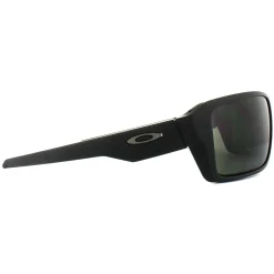 Oakley Oakley|Wrap^Sunglasses Double Edge OO9380-01 Matt Black Dark Grey