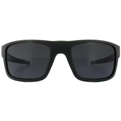 Oakley Oakley|Wrap^Sunglasses Drop Point OO9367-01 Matt Black Grey