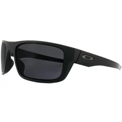 Oakley Oakley|Wrap^Sunglasses Drop Point OO9367-01 Matt Black Grey