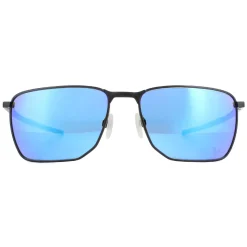 Oakley Rectangle^Sunglasses Ejector OO4142-12 Moto GP Satin Black Prizm Sapphire