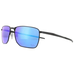 Oakley Rectangle^Sunglasses Ejector OO4142-12 Moto GP Satin Black Prizm Sapphire