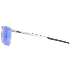 Oakley Oakley|Rectangle^Sunglasses Ejector OO4142-04 Satin Chrome Prizm Sapphire