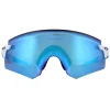 Oakley Oakley|Rectangle^Sunglasses Encoder OO9471-05 Polished White Prizm Sapphire