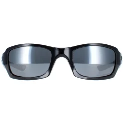 Oakley Oakley|Wrap^Sunglasses Fives Squared OO9238-06 Polished Black Black Iridium