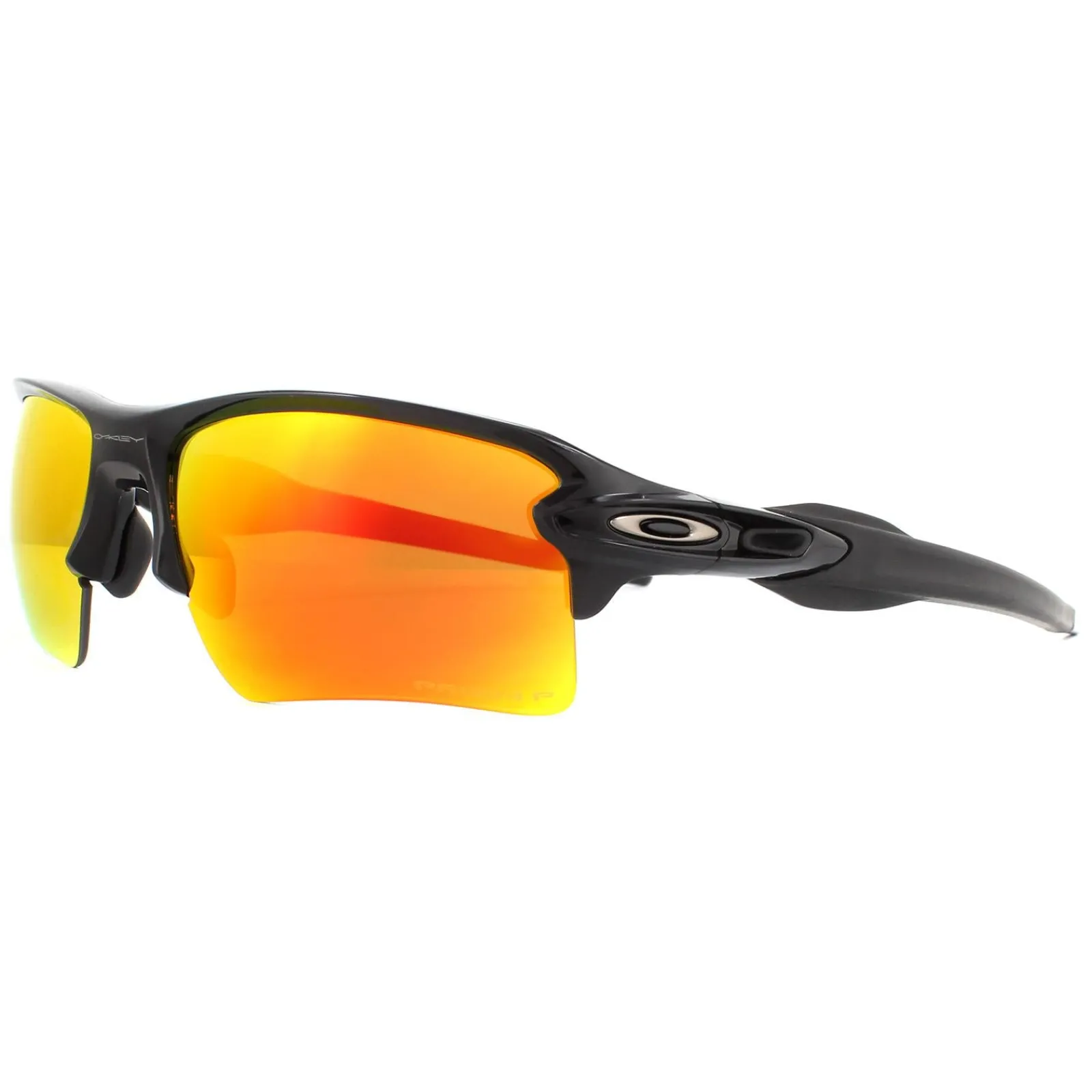 Oakley Polarised^Sunglasses Flak 2.0 XL OO9188-F6 Polished Black Prizm Ruby Pola