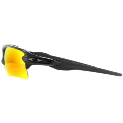Oakley Polarised^Sunglasses Flak 2.0 XL OO9188-F6 Polished Black Prizm Ruby Pola
