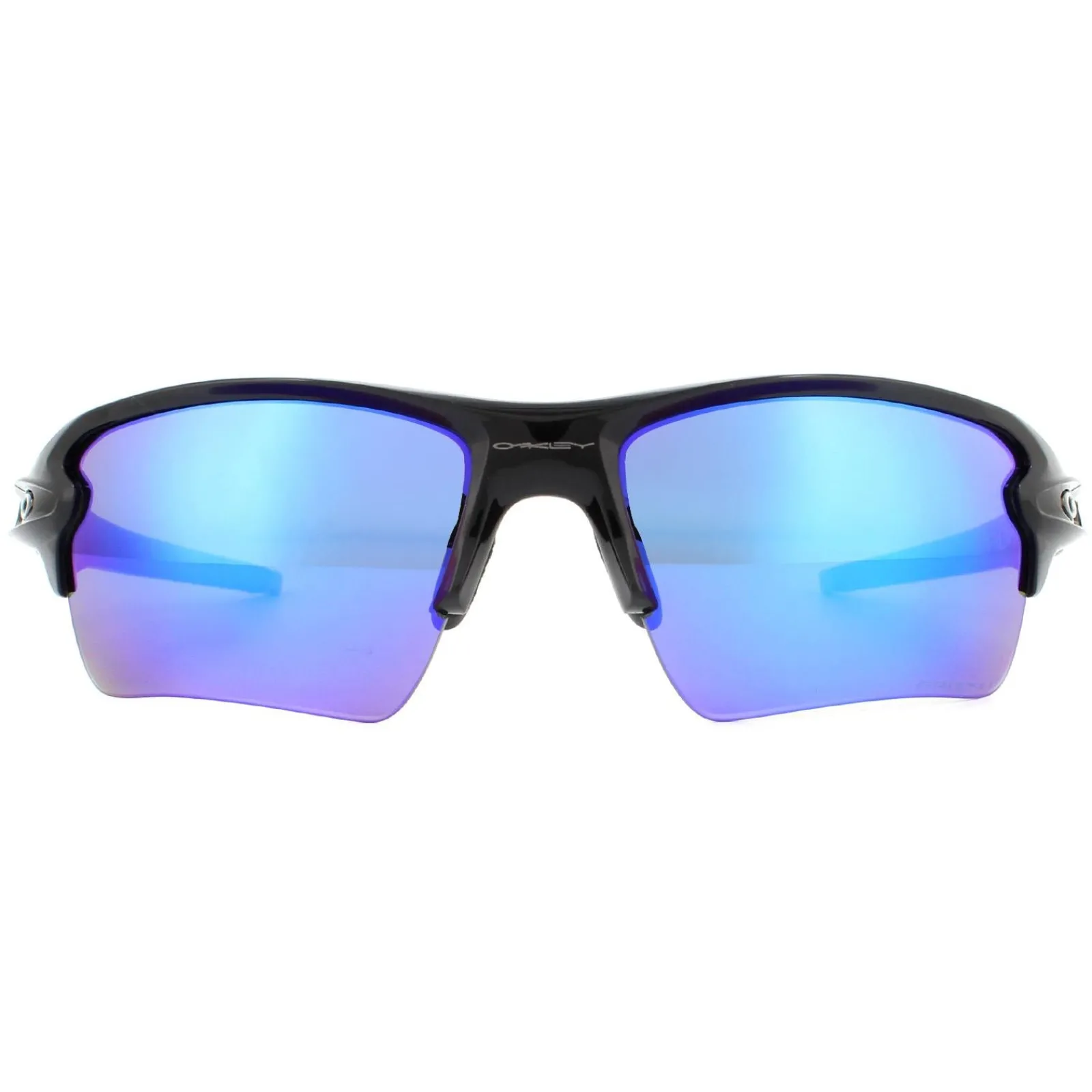 Oakley Polarised|Oakley^Sunglasses Flak 2.0 XL OO9188-F7 Polished Black Prizm Sapphire