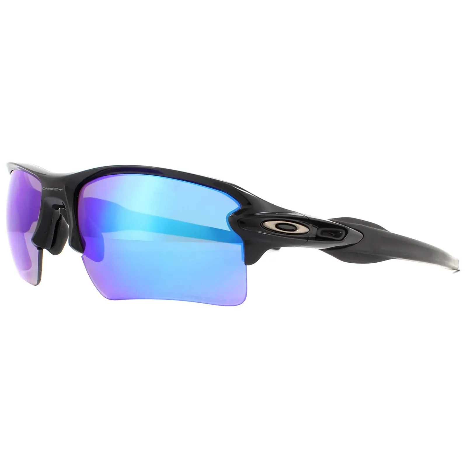 Oakley Polarised|Oakley^Sunglasses Flak 2.0 XL OO9188-F7 Polished Black Prizm Sapphire