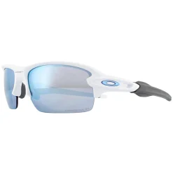 Oakley Polarised^Sunglasses Flak XS OJ9005-06 Polished White Deep H2O Prizm Pola