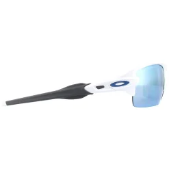 Oakley Polarised^Sunglasses Flak XS OJ9005-06 Polished White Deep H2O Prizm Pola