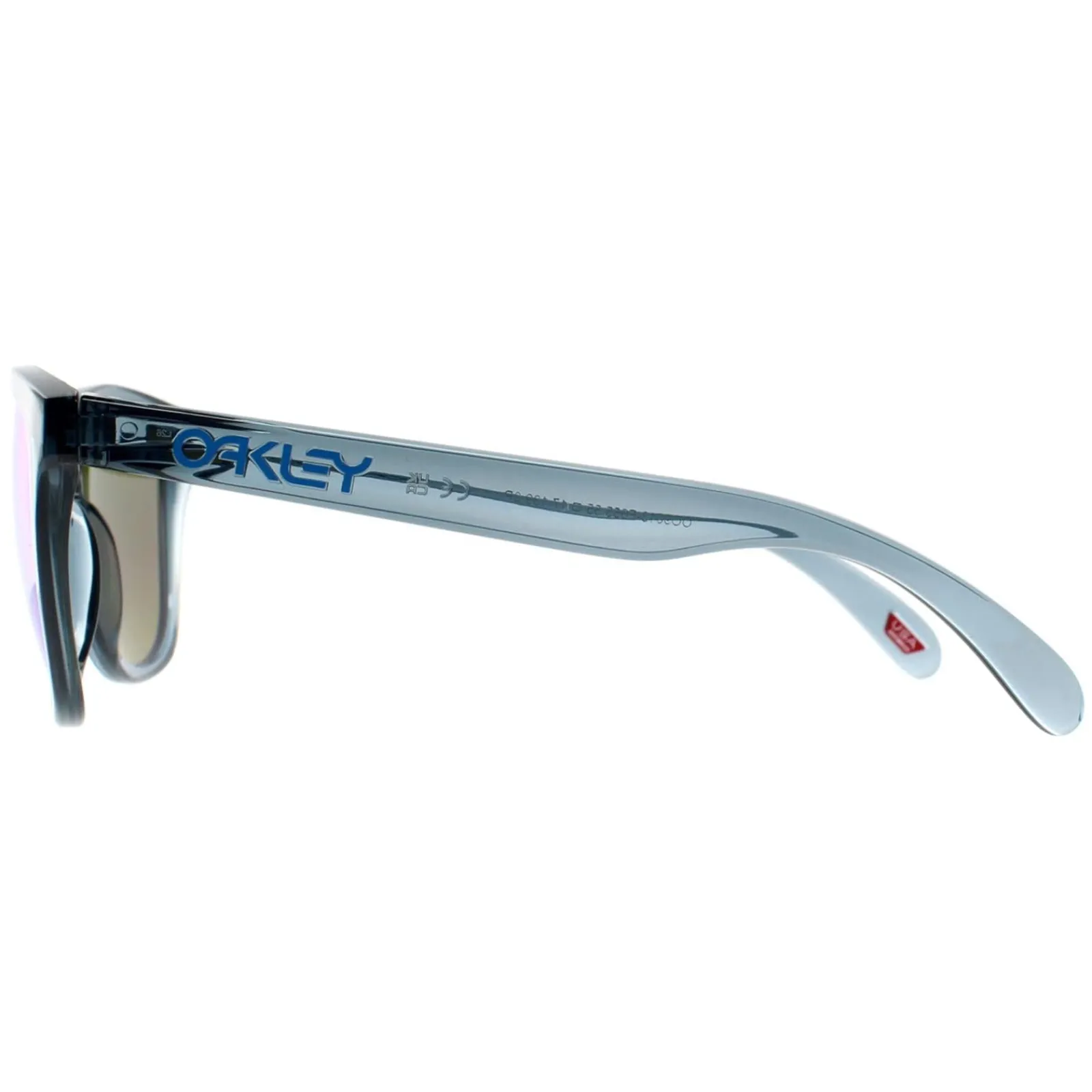 Oakley Oakley|Polarised^Sunglasses Frogskins OO9013-F6 Crystal Black Prizm Sapphire Pol