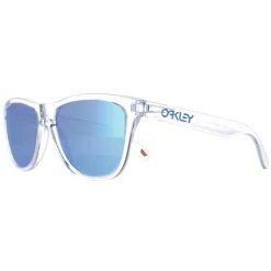 Oakley Rectangle^Sunglasses Frogskins OO9013-D0 Crystal Clear Prizm Sapphire