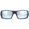 Oakley Polarised^Sunglasses Gascan OO9014-81 Matte Black Camo Prizm Deep Water P