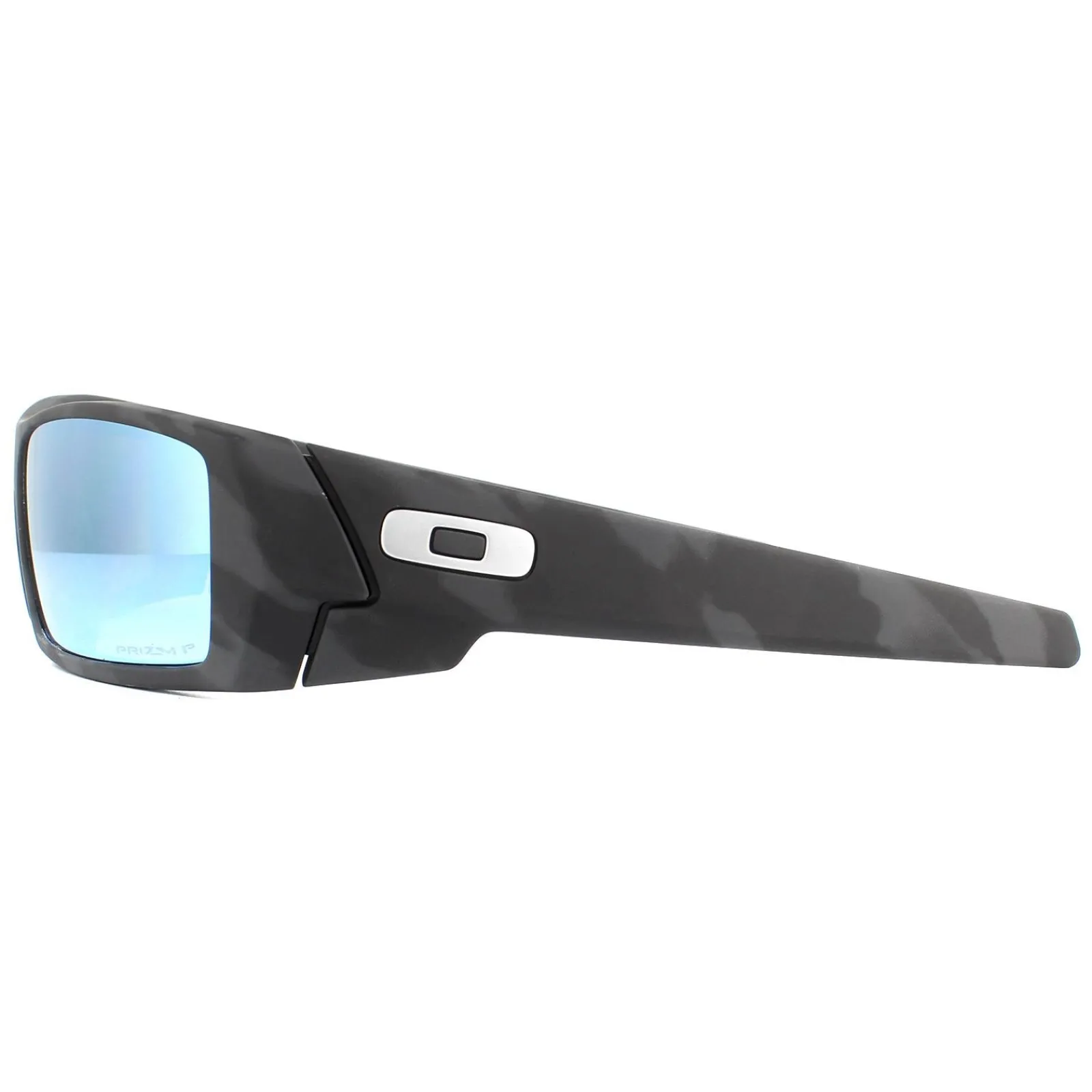 Oakley Polarised^Sunglasses Gascan OO9014-81 Matte Black Camo Prizm Deep Water P