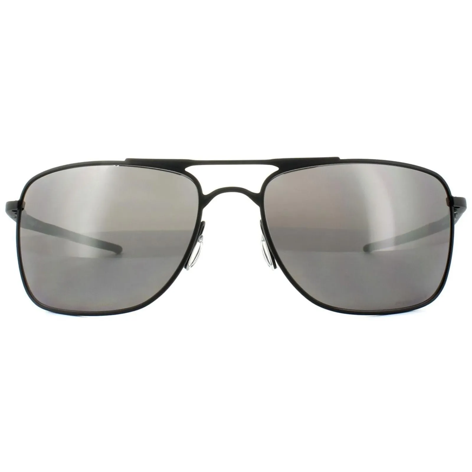 Oakley Polarised^Sunglasses Gauge 8 L OO4124-02 Matt Black Prizm Black Polarized