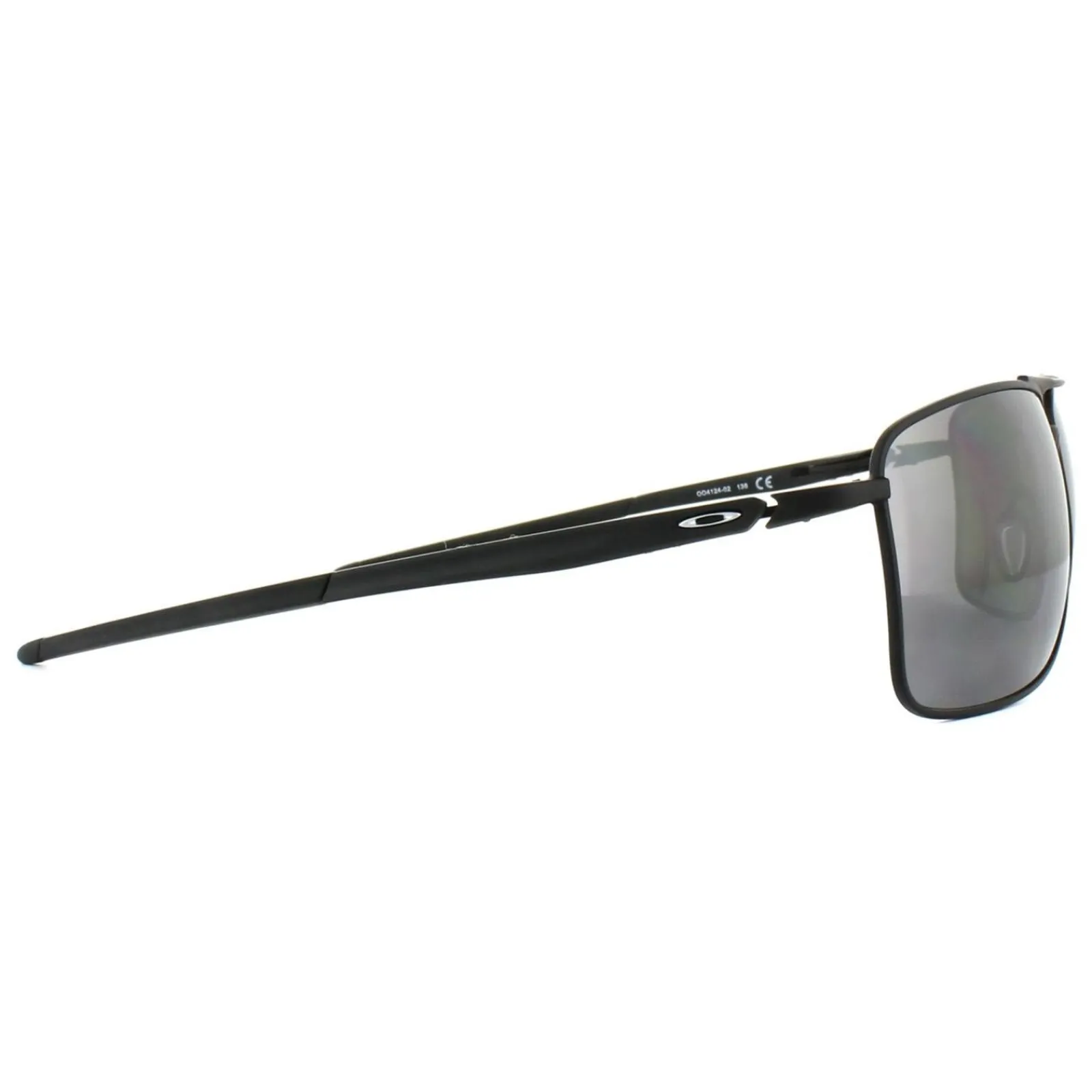Oakley Polarised^Sunglasses Gauge 8 L OO4124-02 Matt Black Prizm Black Polarized