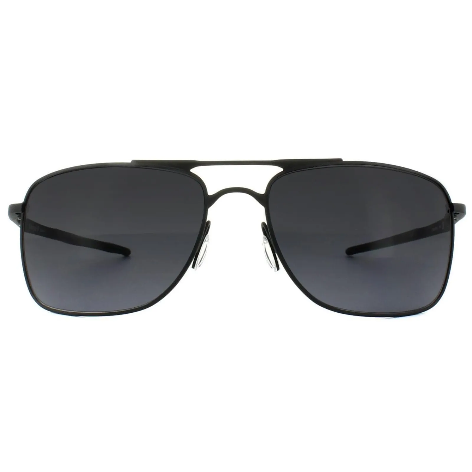 Oakley Oakley|Rectangle^Sunglasses Gauge 8 L OO4124-01 Matte Black Grey