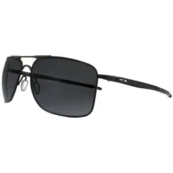 Oakley Oakley|Rectangle^Sunglasses Gauge 8 L OO4124-01 Matte Black Grey