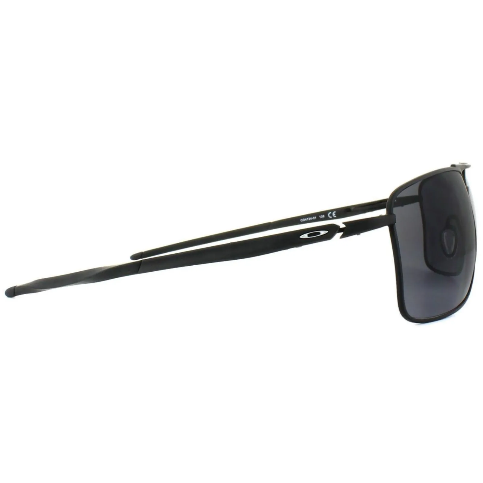 Oakley Oakley|Rectangle^Sunglasses Gauge 8 L OO4124-01 Matte Black Grey