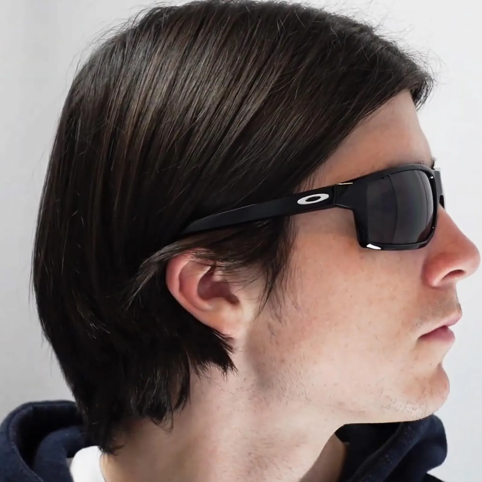Oakley Oakley|Wrap^Sunglasses Gibston OO9449-12 Matte Black Prizm Sapphire Iridium