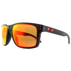 Oakley Polarised^Sunglasses Holbrook XL OO9417-08 Black Ink Prizm Ruby Polarized