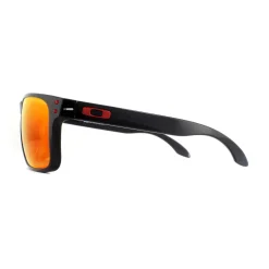 Oakley Polarised^Sunglasses Holbrook XL OO9417-08 Black Ink Prizm Ruby Polarized