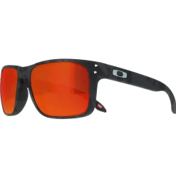Oakley Oakley|Rectangle^Sunglasses Holbrook OO9102-E9 Black Camo Prizm Ruby