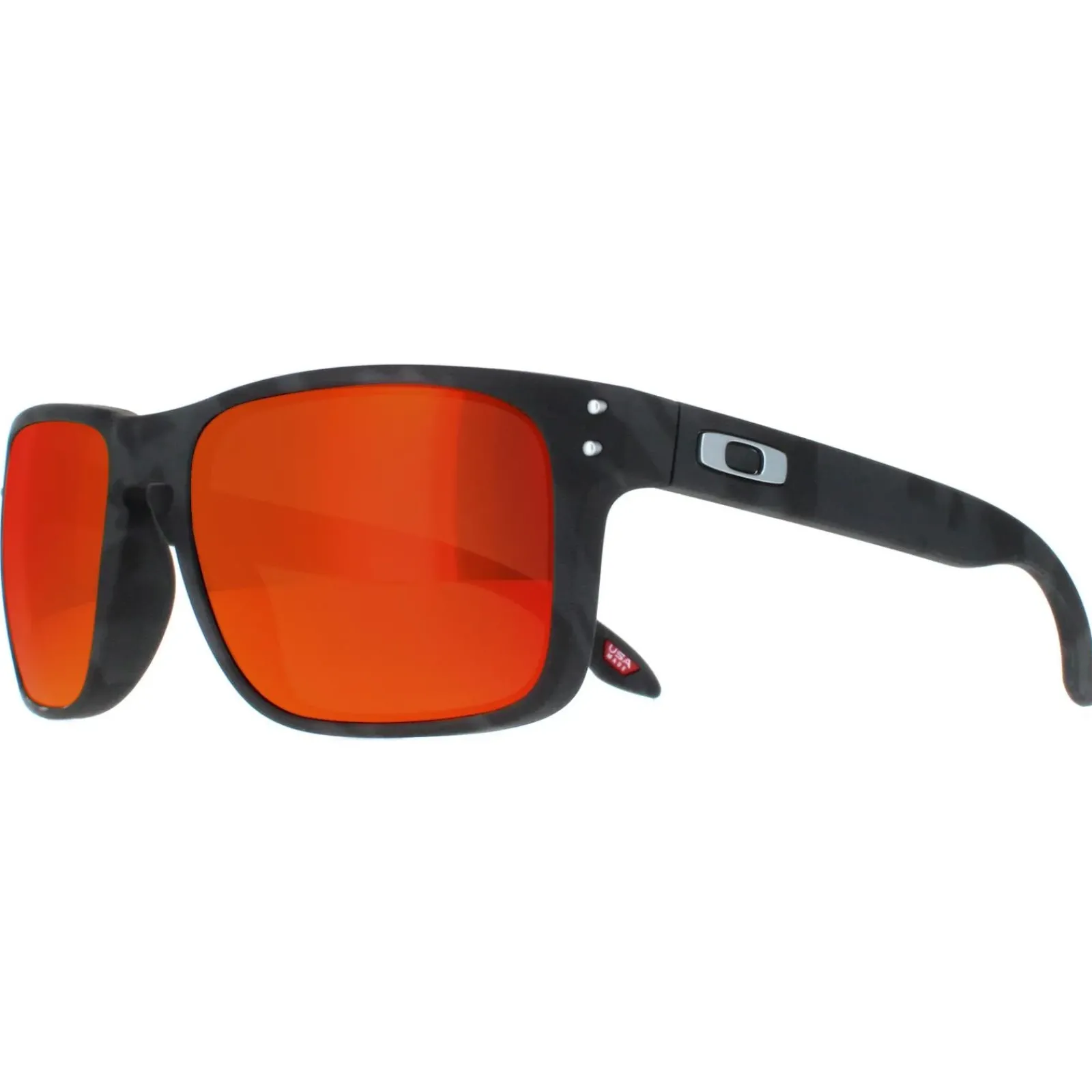 Oakley Oakley|Rectangle^Sunglasses Holbrook OO9102-E9 Black Camo Prizm Ruby