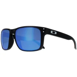 Oakley Polarised|Oakley^Sunglasses Holbrook OO9102-F0 Matt Black Prizm Sapphire Polariz