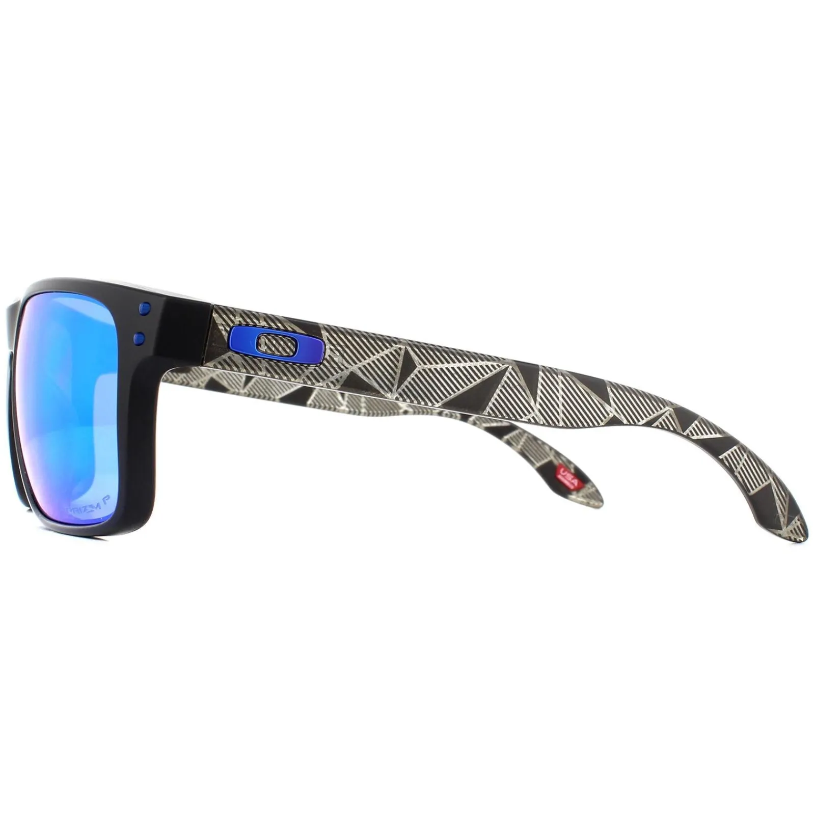 Oakley Polarised|Oakley^Sunglasses Holbrook OO9102-H0 Matte Black Prizmatic Prizm Sapph
