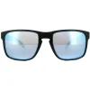 Oakley Polarised|Oakley^Sunglasses Holbrook OO9102-C1 Polished Black Prizm Deep Water P