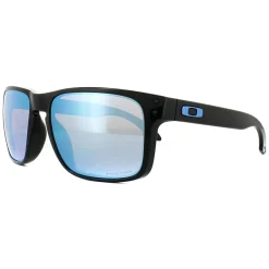 Oakley Polarised|Oakley^Sunglasses Holbrook OO9102-C1 Polished Black Prizm Deep Water P