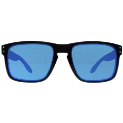 Oakley Oakley|Rectangle^Sunglasses Holbrook OO9102-W7 Black Ink Prizm Sapphire Polarize