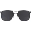 Oakley Oakley|Square^Sunglasses Holbrook TI OO6048-01 Satin Chrome Prizm Black